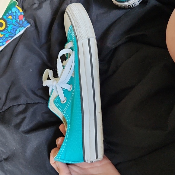Blue Converse - Picture 2 of 3